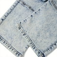 thumbnail image 5 of KAUOD Girls Cargo Jeans Camouflage Print Elastic Waist Straight Leg Baggy Streetwear Denim Pants with Multiple Pockets, 5 of 7