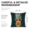 thumbnail image 2 of pineapple sunglasses heart linen throw pillowcase decoration pillowcase gifting preferred 20x20 inch cushion cover 2 sets sofa pillowcase sofa bedroom living room car, 2 of 7