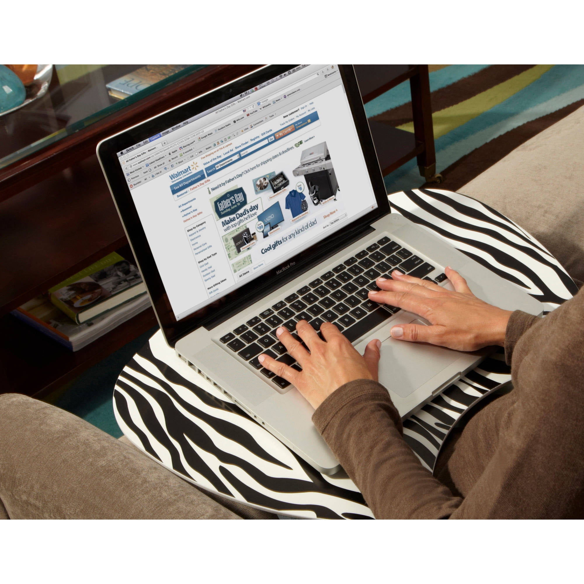Mainstays Lap Desk With Cushion Com