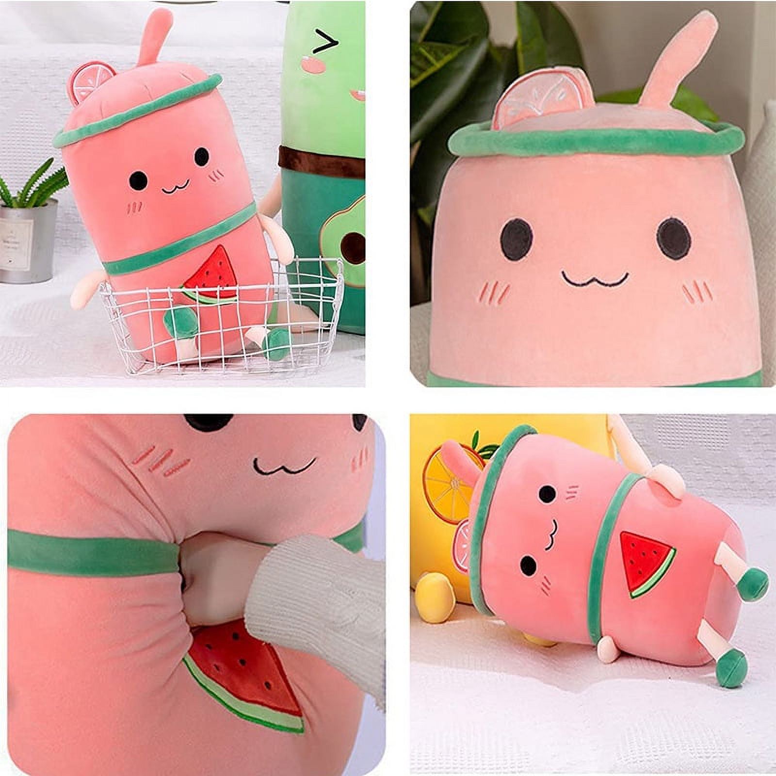 Peluche Bubble Tea En Forme De Tasse - Oreiller Doudou Mignon - Déco Maison Ou Cadeau Enfant