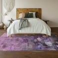 thumbnail image 6 of Addison Rugs Mayfield Washable Transitional Floral Purple Rectangle Rug, 5' x 7'6", 6 of 6