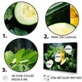 thumbnail image 3 of Designart "Zucchini Slice Arrangement I" Vegetables Canvas Wall Art, 3 of 7