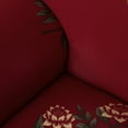 thumbnail image 5 of REGALWOVEN Stretch Thick Sofa Slipcover Floral Printed Couch Protector, 1 Seater (35" - 51"), #7, 5 of 6