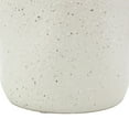 thumbnail image 5 of DecMode 16" Abstract Wavy Cream Ceramic Vase with Textured Speckled Detailing, 5 of 10