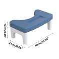 thumbnail image 3 of KBODIU Toilet Stool Footstool Toilet Squatting Toilet Squatting Booster Artifacts Toilet Bathroom Footrest Footrest Potty Stool Pad Footstool, 3 of 5