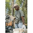 thumbnail image 7 of Falari Outdoor Sun Hat, Wide Brim with Neck Flap, Safari Hiking Gardening Fishing Hat - Khaki, 7 of 7