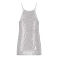 thumbnail image 6 of Mittory Women Sequin Tank Tops Sparkle Glitter Shirts Summer Sleeveless Shimmer Sexy Party Cami Going Out Outfits, 6 of 6