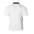 thumbnail image 3 of Donemore Men's Color-Blocked Button-Up Short Sleeve Shirt Casual Business Collared Top Simple Versatile Male Apparel, 3 of 3