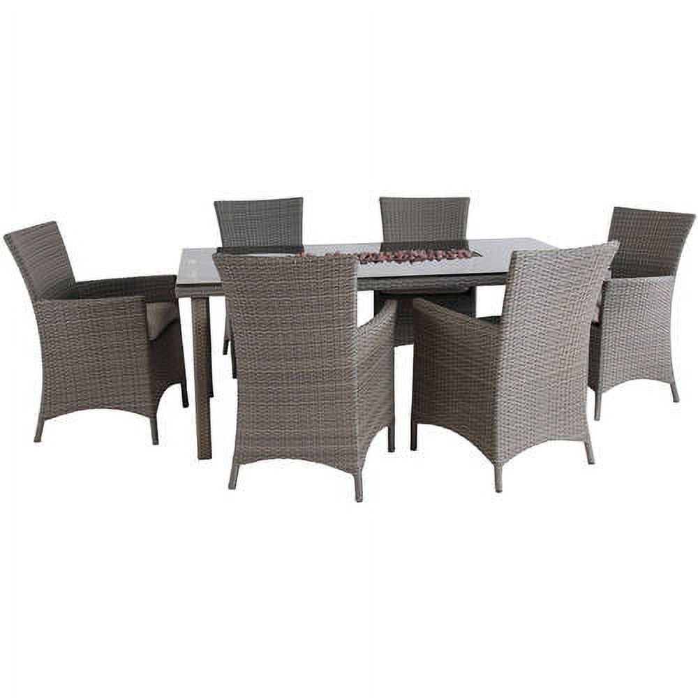 Better Homes and Gardens Anchorage Valley Contemporary Wicker 7pc Dining Set - image 4 of 6