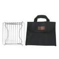 thumbnail image 1 of BBQ Grill - 1 PC BBQ Grill Rack Mini Pliable Portable en Acier Inoxydable Barbecue Grill pour Pique-Nique en Plein Air pour Camping Voyage Pique-Nique avec 1 Sac De Rangement, 1 of 8