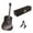 C, variant on segolike 1:6 Scale Handcrafted Electric Guitar Bass Model with Display Stand Doll House A