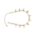 thumbnail image 2 of stanreset 1PCS Rivet Collier Punk Goth Rivets Faits à la Main Chokers Collier Rock Gothique Chokers Or 1Set, 2 of 6