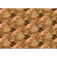 thumbnail image 1 of Ahgly Company Machine Washable Indoor Rectangle Transitional Orange Area Rugs, 6' x 9', 1 of 7