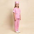 thumbnail image 5 of Vet Dress-Up Set Nurse Doctor Role Play Outfit with Stethoscope Accessories Halloween Party 5-10Y, 5 of 8