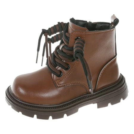 Boots for Boys Girls Buckle French Pumps Knee High Casual Sweatshirts Halloween Size 8 Years-9 Years