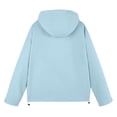 thumbnail image 4 of Yungyresw Windbreaker Jacket Windproof Coat Hooded Full Zipper Lightweight Hooded Outdoor Jacket for Hiking Camping, 4 of 6