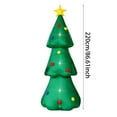 thumbnail image 4 of Jardin Gonflable avec Lumières Intégrées Joyeux Affichage de Vacances en Famille Jardin Intérieur et Extérieur Fête, 4 of 8