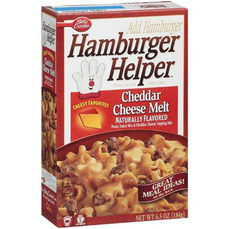 Betty Crocker Bc Hamburger Helper Cheddar Cheese Melt