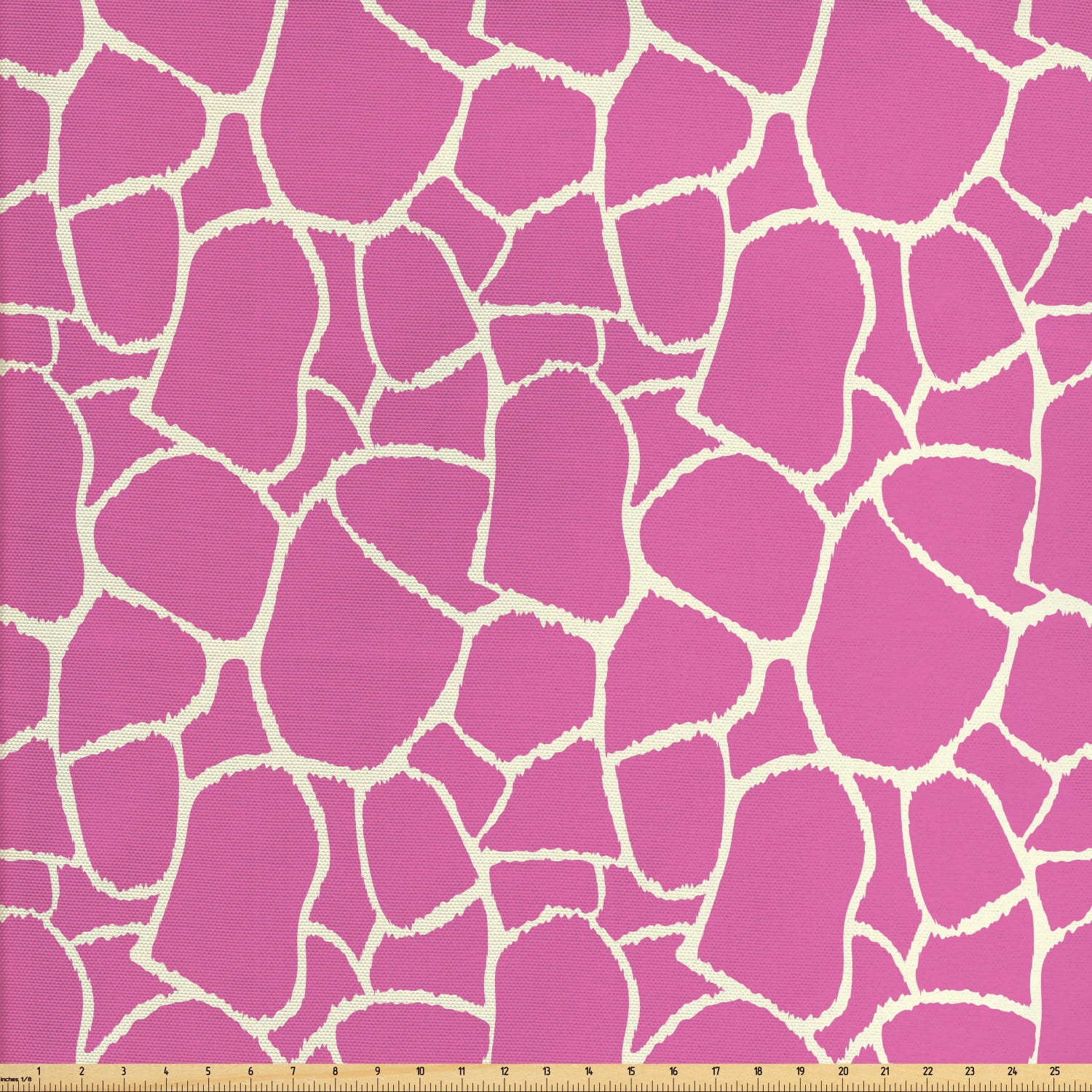 Giraffe Fabric by The Yard, Abstract Tropical Jungle Animal Skin