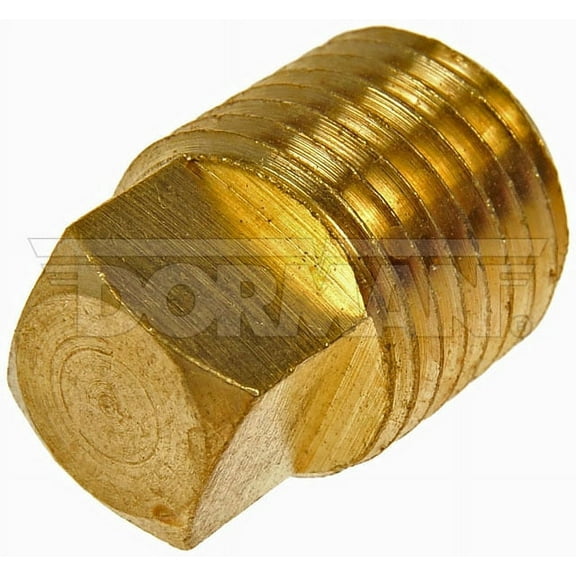 Dorman 785-071D Brass Pipe Plug - Square Head - 1/4 In. MNPT