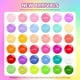thumbnail image 2 of Set de esmaltes de uñas en gel Beetles Summer 36 colores Neon Rainbow, 2 of 7