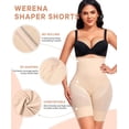 thumbnail image 4 of Carlikeit Tummy Control Shapewear Shorts for Women Seamless High Waisted Body Shaper Shaping Underwear Girdle Panties, 4 of 13