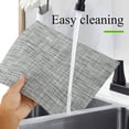 thumbnail image 4 of 8Pcs Dish Placemats Non-Slip PVC Table Mat Heat Resistant Dish Pad Washable Dish Place Mat Decorative Woven Texture Place Mats for Kitchen Dining Table Indoor Outdoor, 4 of 9