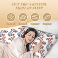 thumbnail image 2 of Yiaed Body Pillow Cover, Ultra Soft Microfiber Pillowcases, Breathable Long Pillow Case, Envelope Closure-Donkey (20x54 inch)（Pillow core not included）, 2 of 5