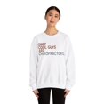 thumbnail image 4 of Chiropractor Sweatshirt Gifts Crew Neck Shirt Long Sleeve Unisex, 4 of 4