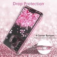 thumbnail image 6 of SPYCASE for Samsung Galaxy A11 Case Liquid Glitter Waterfall Heavy Duty Shockproof for Girls Women Cover - Pink, 6 of 7