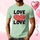 thumbnail image 1 of Tops para hombre, blusas y camisas de cuello redondo y manga corta para hombre, camisetas deportivas informales con estampados a la moda para hombre, blusas de cuello redondo y manga corta, blusas de, 1 of 5