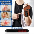 thumbnail image 4 of 2025 Latest Model Red Light Cordless Wrist Heating Pad Massage for Carpal Tunnel with 3000mAh Battery,Hand Arthritis,Wrist Pain Relief, He, 4 of 5