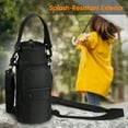 thumbnail image 3 of SITHON Water Bottle Carrier Bag with Adjustable Shoulder Strap, Sports Water Bottle Sling Case Holder Sleeve Pouch with 2 Pockets/Hand Strap for Hiking Travelling School Camping, 3 of 7