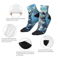 thumbnail image 5 of Pofeuu Cloud Sunshine Puppy Print 30cm Socks, Adult Running Hiking Socks for Youth and Adult, 5 of 7