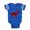 Royal Blue, variant on CafePress - Reindeer_Red - Cute Infant Baby Football Bodysuit