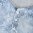 thumbnail image 6 of Hearthz Mens Henley T-Shirts Long Sleeve Fall 3-Button Graphic Workout Shirts for Men Crewneck Baseball Cotton T Shirts, 6 of 7
