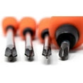 thumbnail image 3 of JIS (Japanese Industrial Standard) Screwdriver 4-Piece Set JIS No. #1, 2, Stubby #2, 3 Cross Point Soft Grip Rubber Handle Made in Japan Full-Size Full Tang Solid Shaft 0159-100/101/102/103, 3 of 7