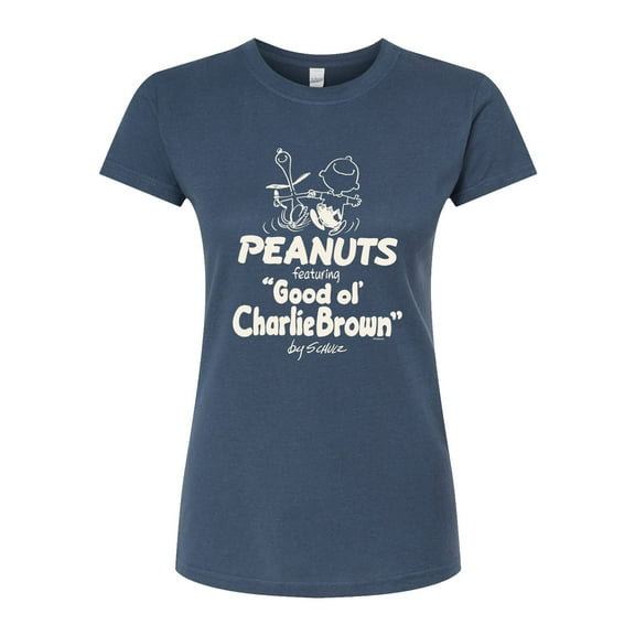 Peanuts - Good ol' Charlie Brown - Juniors Fitted Tee
