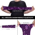 thumbnail image 4 of Picia Purple Snow Flakes Arm Sleeves for Men and Women - Tattoo Cover Up UPF 50+ Cooling Sports Sleeve for Basketball Golf Football-One Size, 4 of 8