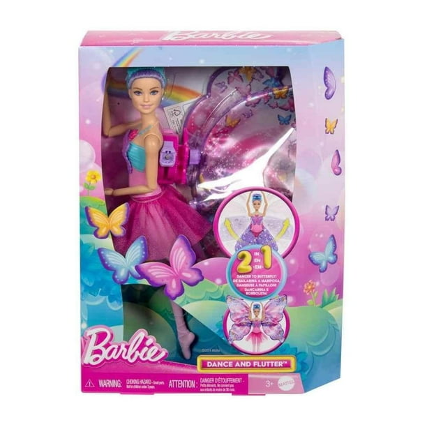 Muñeca Barbie Fantasía Bailarina Transformación Mágica Walmart