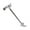 Silver, variant on Adjustable Shower Arm Extension Rod Stainless Steels Shower Arm Extender