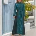 thumbnail image 3 of Robe Longue Fléchettes Robes de Mariage pour Fêtes Vêtements Femmes Robe Ample, 3 of 4