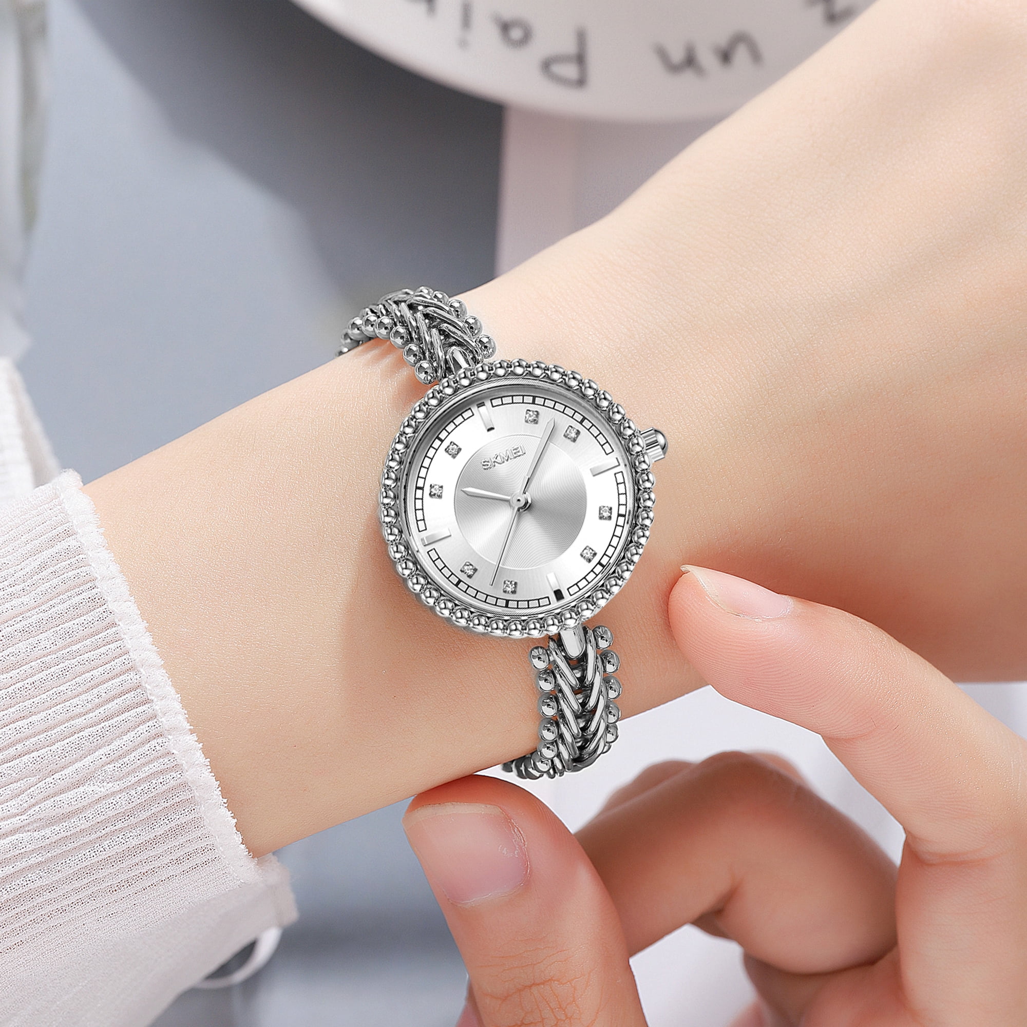 SKMEI Watches for Women Waterproof Analog Quartz Dress Ladies Watch Fashion Luxury Casual Women’s Wristwatch