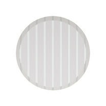 Silver Signature Stripe Small Plates - 8ct