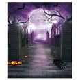 thumbnail image 1 of relayinert Cloth Photo Background Halloween Decor Large Size Clear Printed Spooky Photo Shoots Photography, 1 of 6