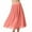 Orange, variant on Summer Saving! Ashirexll Long Skirts for Women, Summer Skirts for Women, Women's Summer Solid Color A-line Long Skirt Fashion and Casual Pleated Flowy Skirt
