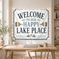 thumbnail image 5 of Lake Scene With Evergreen Trees and Paddle Oars, Serene Rustic for Lakehouse Lovers, Lakeside Wall Art, Birthday Gift Tapestry Wall Hanging for Bedroom and Cabin, 5 of 6