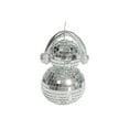 thumbnail image 1 of Bonhomme De Neige Disco Avec Cache-Oreilles (Argent) - Lot De 2, 1 of 4