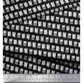 thumbnail image 3 of Soimoi Cotton Duck Fabric Cat Animal Printed Craft Fabric by The Yard 42 Inch Wide, 3 of 3