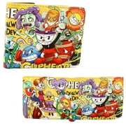 Cuphead vs. Bosses - Cuphead 4x5" Bi-Fold Wallet